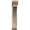Ekena Millwork Thorton Slat Smooth Bracket w/ Offset Brace, Douglas Fir, 7 1/2"W x 42"D x 42"H BKT0806X42X42THR06SDF - alternate 2